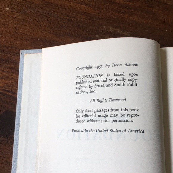 The Foundation Trilogy by Isaac Asimov Doubleday Science Fiction 1951 Hardcover - Picture 9 of 11